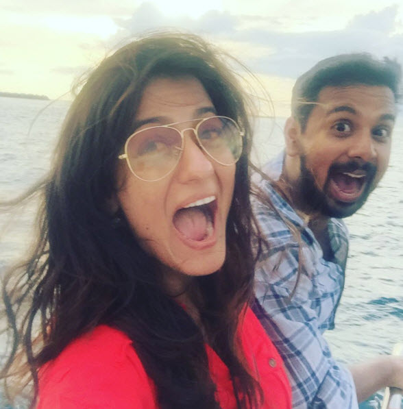 Namit Das and Shruti Vyas