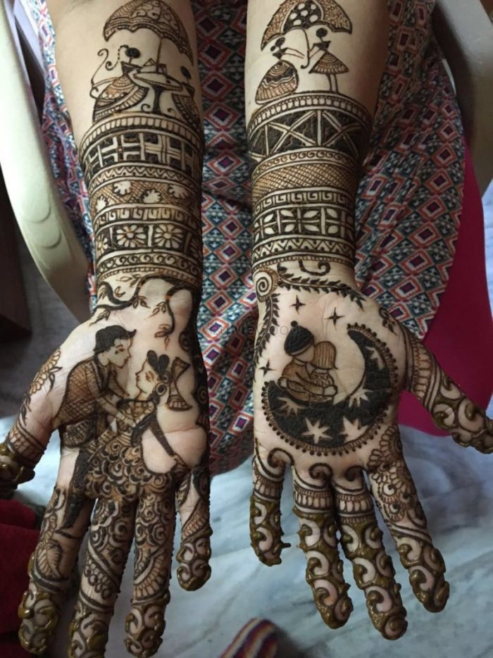 Unique mehendi designs