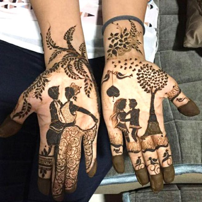 personalised mehendi