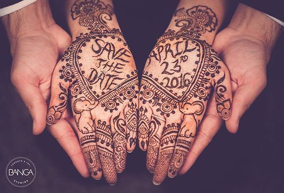 Unique mehendi