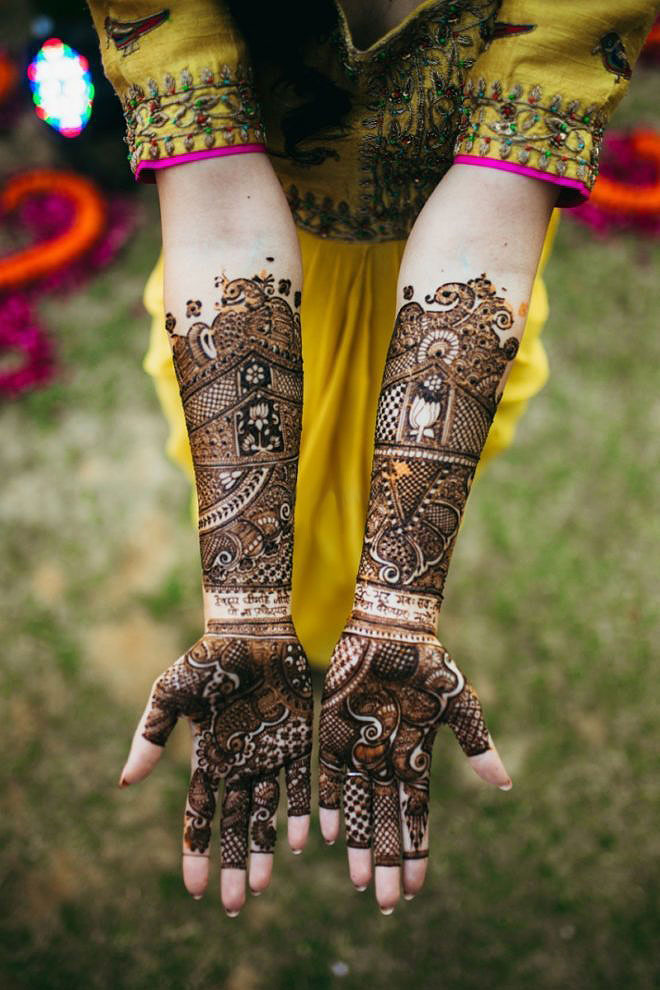 Unique mehendi designs
