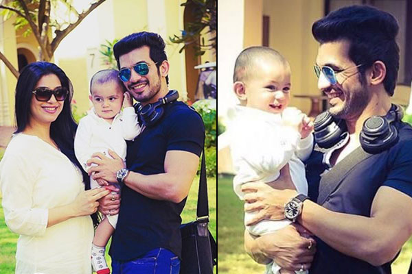 arjun bijlani neha swami son