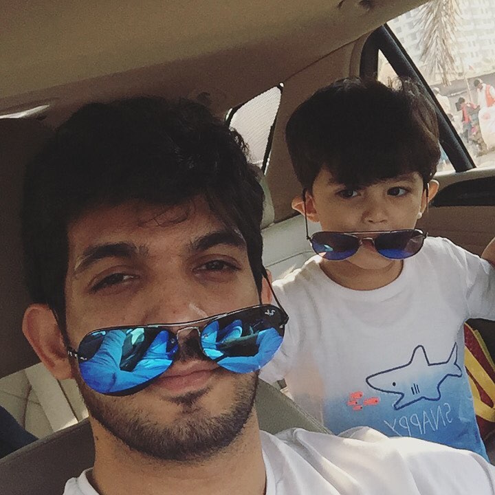 arjun bijlani son
