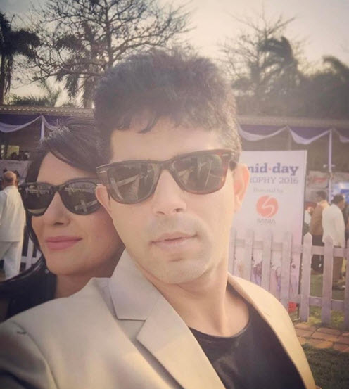 Raj Singh Arora and Pooja Gor