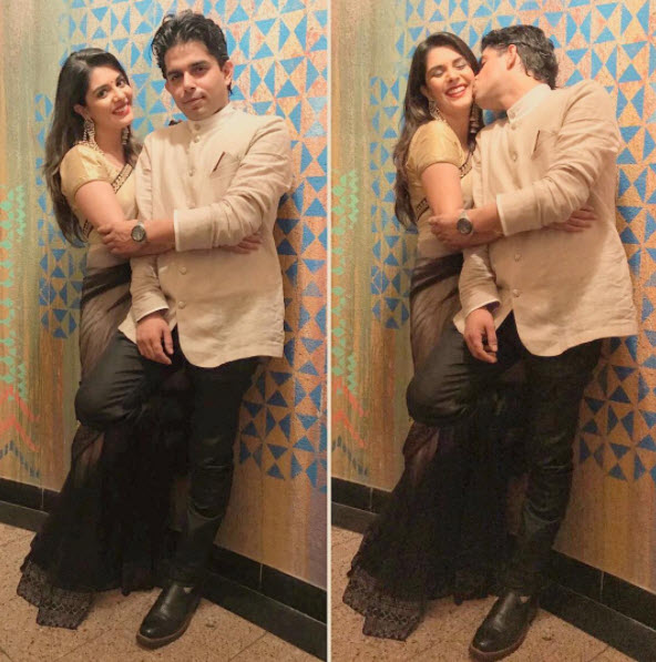 Raj Singh Arora and Pooja Gor