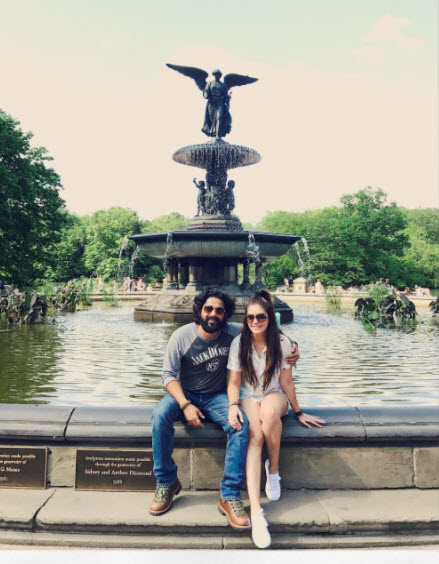 Raj Singh Arora and Pooja Gor