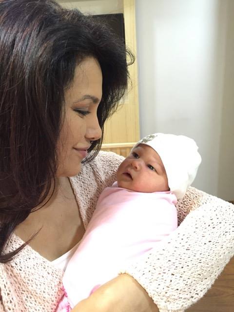 Diana Hayden Baby Girl