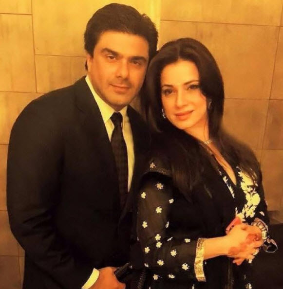 Neelam Kothari and Sameer Soni