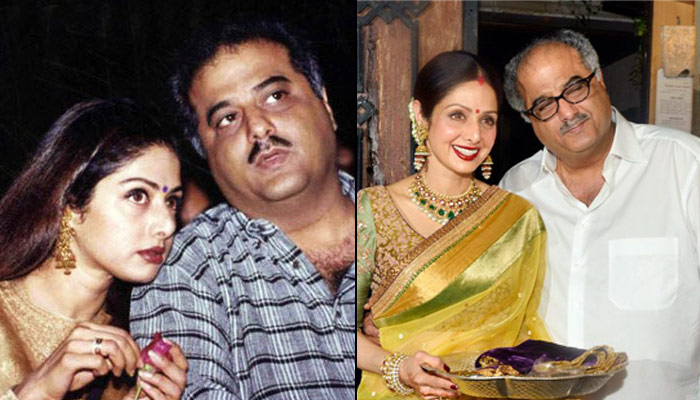 Sridevi and Boney Kapoor