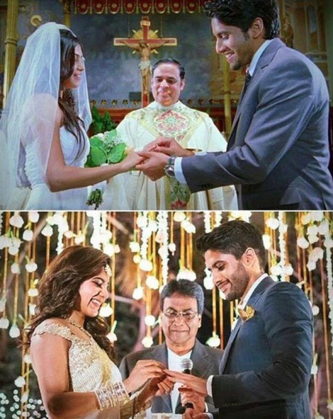 Naga Chaitanya and Samantha Ruth Prabhu