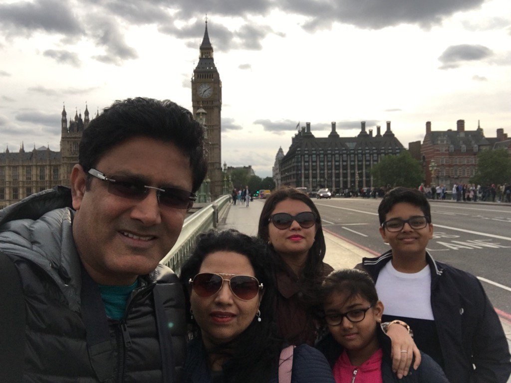 anil kumble family