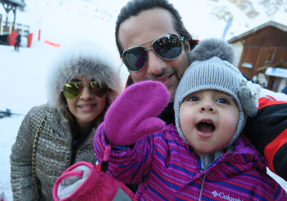 Fardeen Khan with wife
