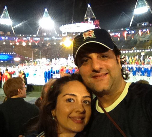 Fardeen Khan with wife