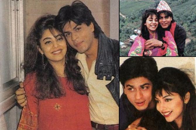 Shah Rukh Khan and Gauri Khan