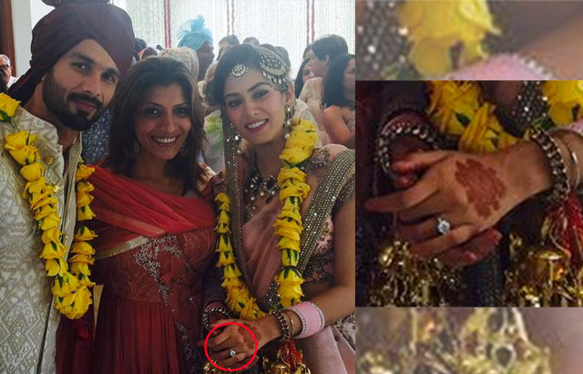 Mira Rajput Wedding Ring Rs. 23 Lakhs