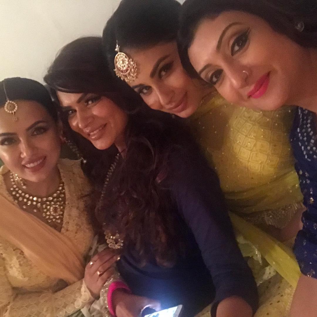 Aashka Goradia and Brent Goble engagement