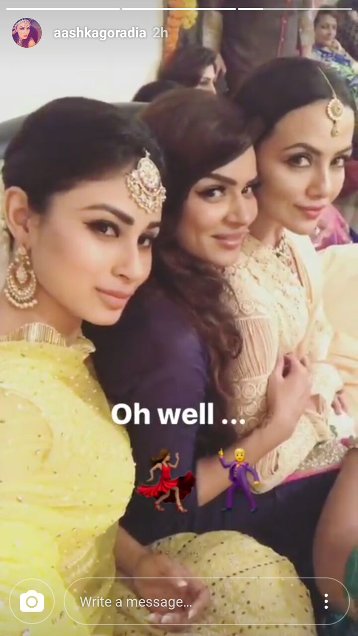 Aashka Goradia and Brent Goble Engagement