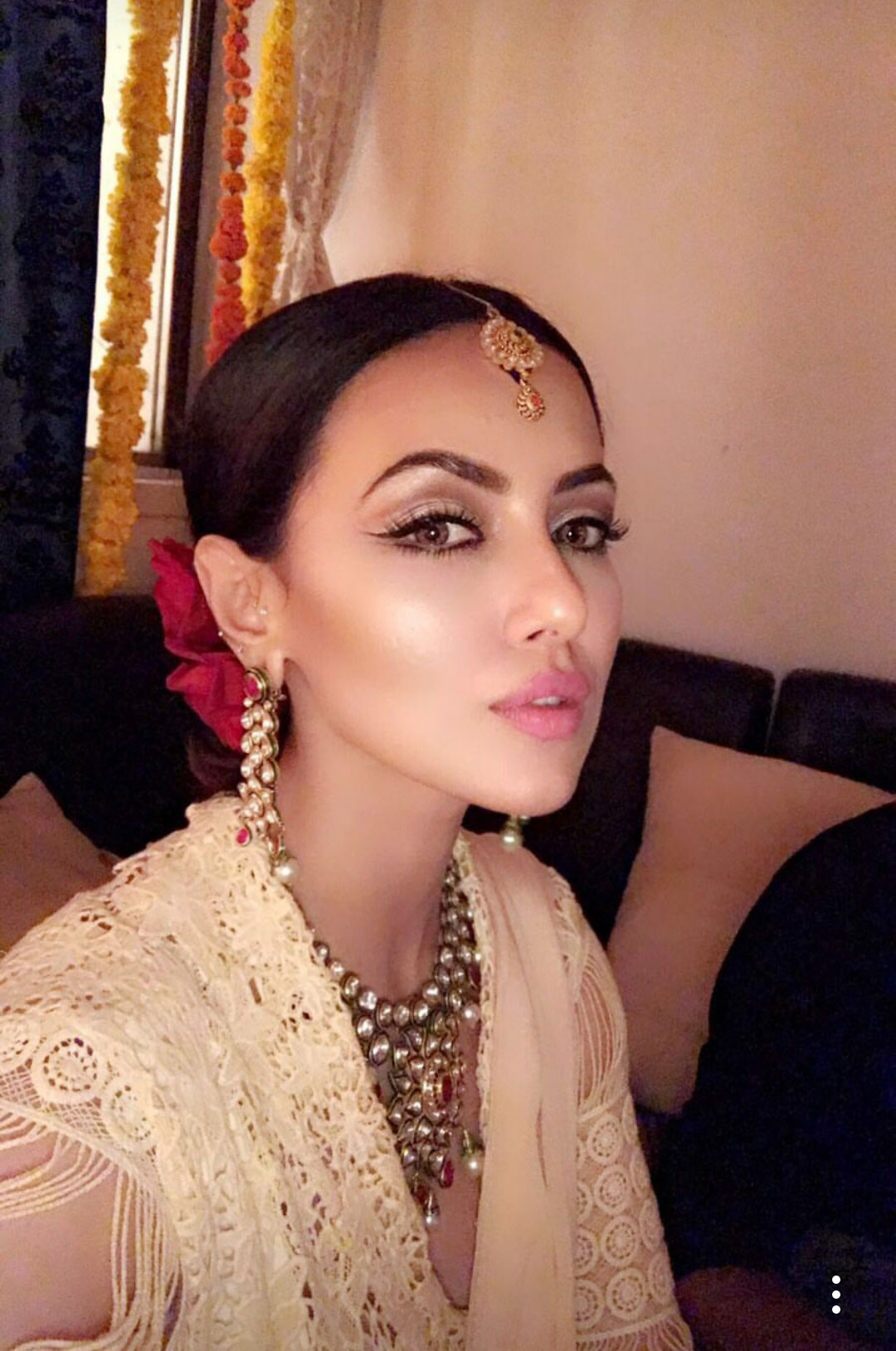 Aashka Goradia and Brent Goble Engagement