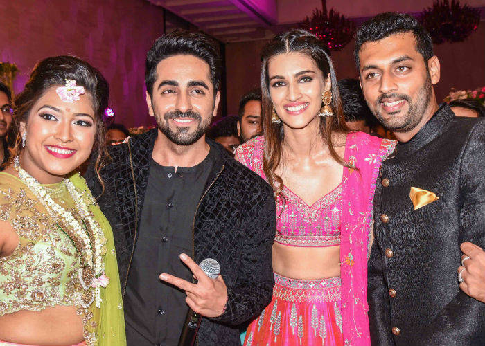 Kriti and Ayushmann gatecrashed a wedding