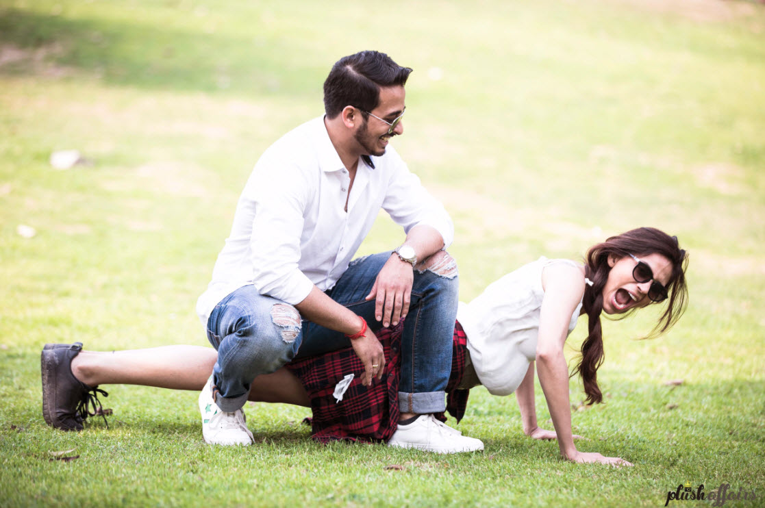 Indian pre-wedding shoot