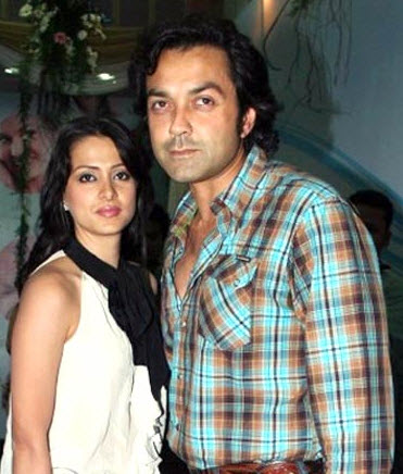 Bobby Deol with wife Tanya