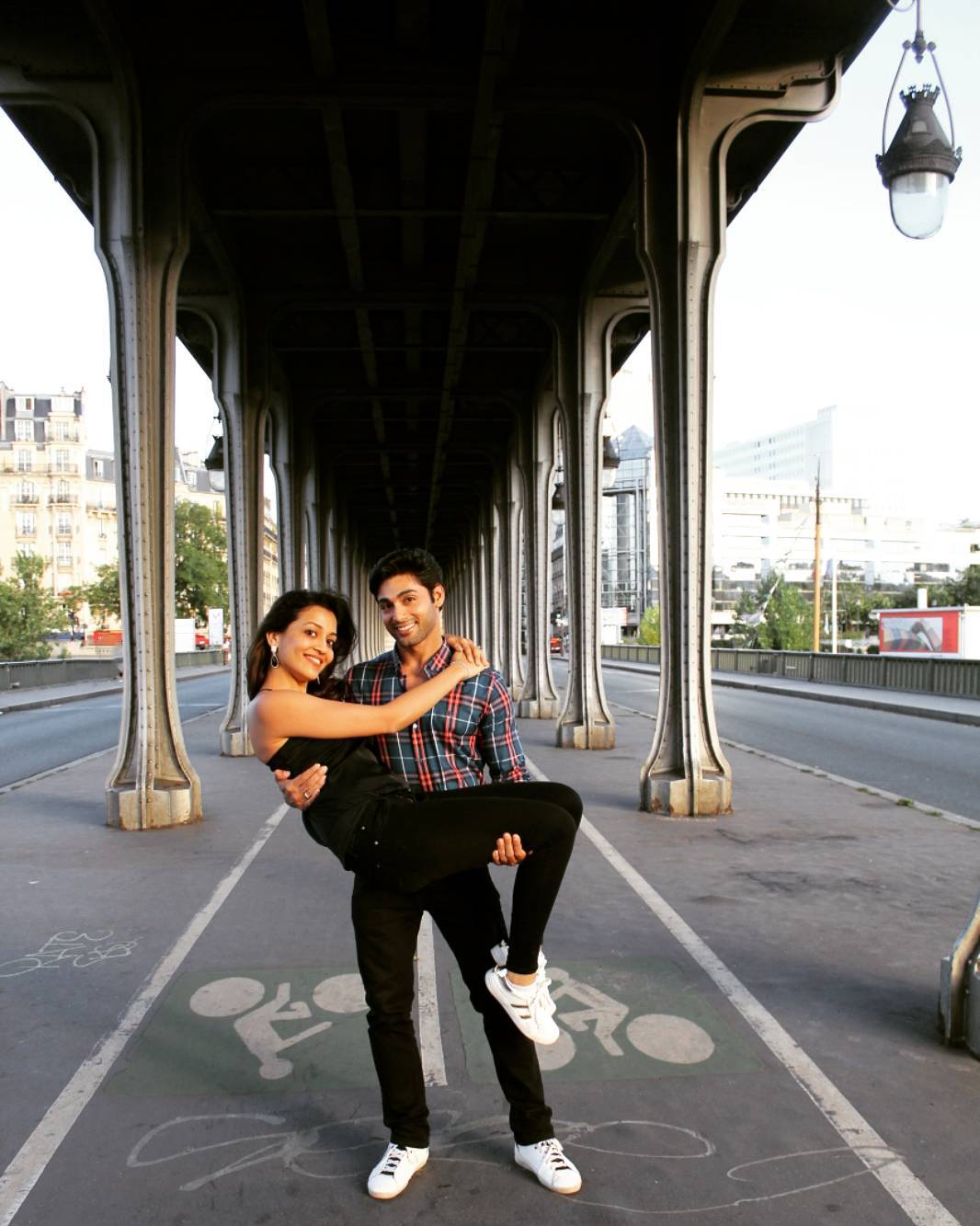 Ruslaan Mumtaz Nirali Mehta In Paris