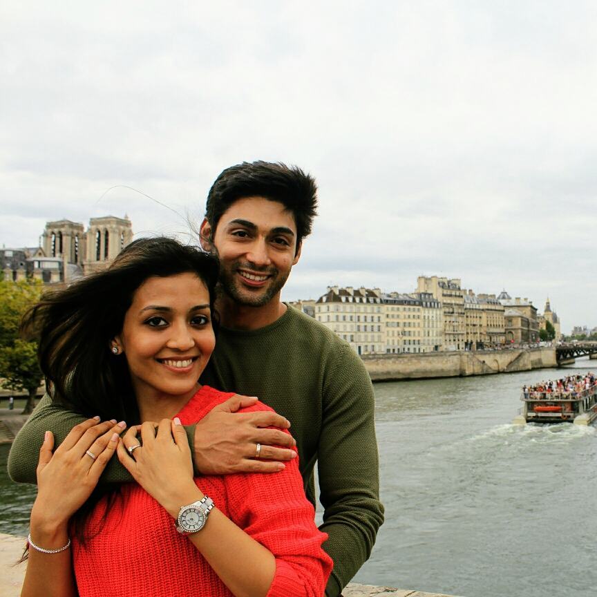 Ruslaan Mumtaz Nirali Mehta In Paris