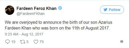 Fardeen Khan Twitter