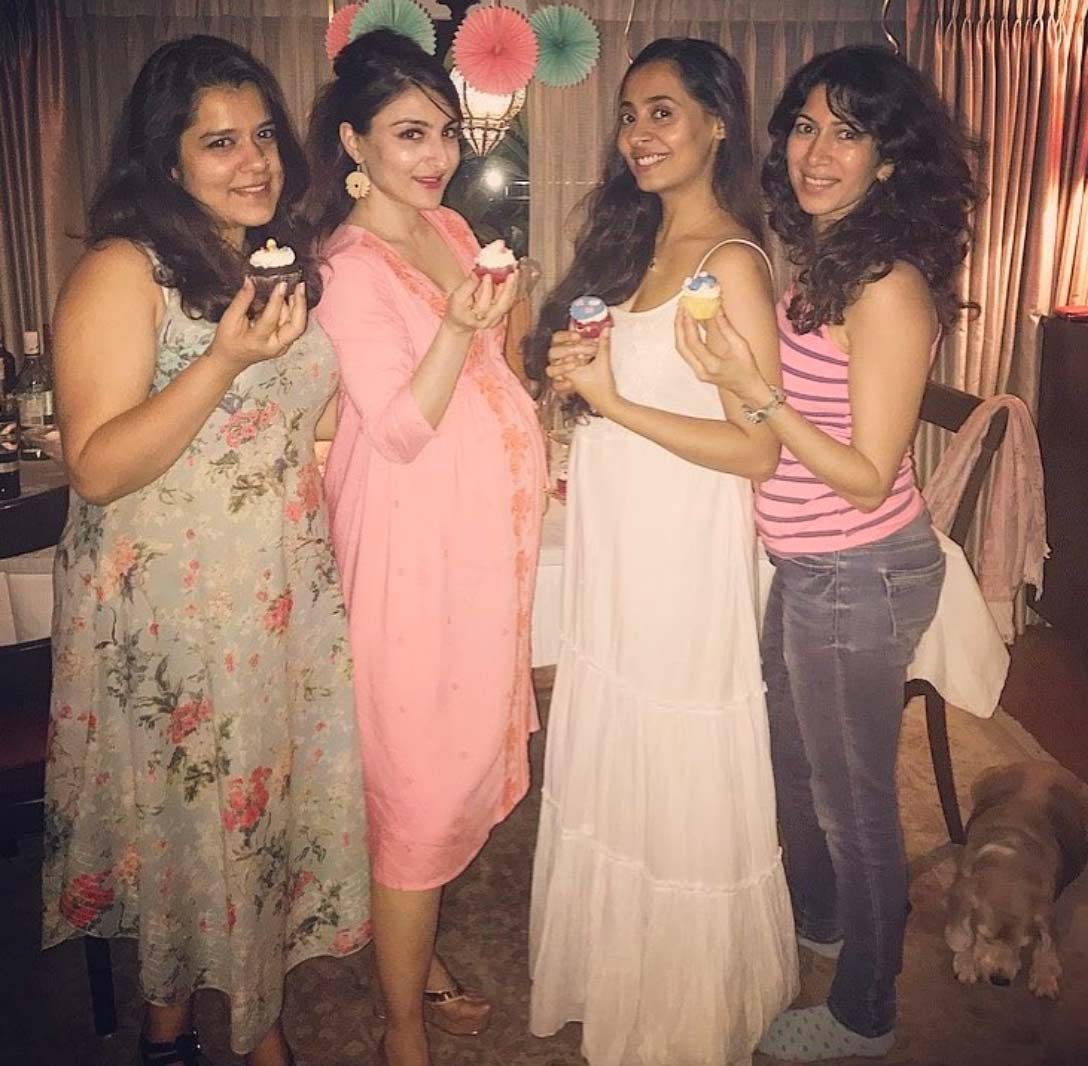 soha ali khan baby shower