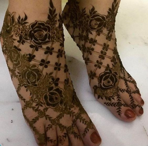 Pair ki Mehndi - Foot Mehndi Designs for Brides - Ram Kumar Mehandi