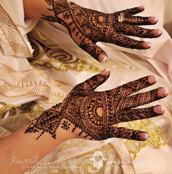 all in one mehendi design
