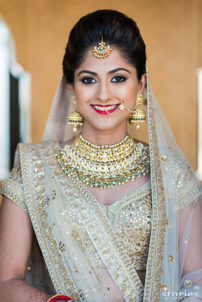 Bridal kundan jewellery
