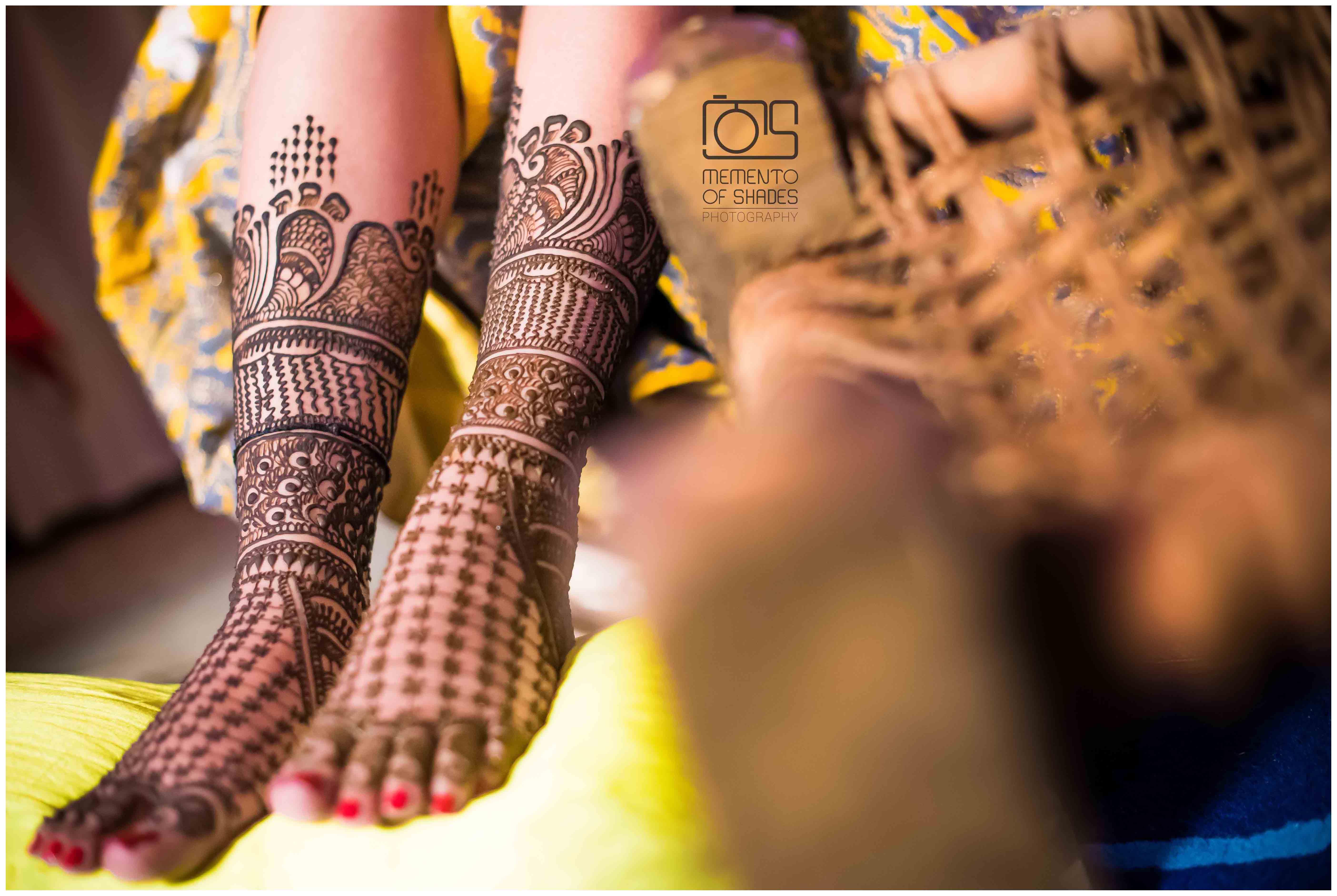 heavy mehendi designs