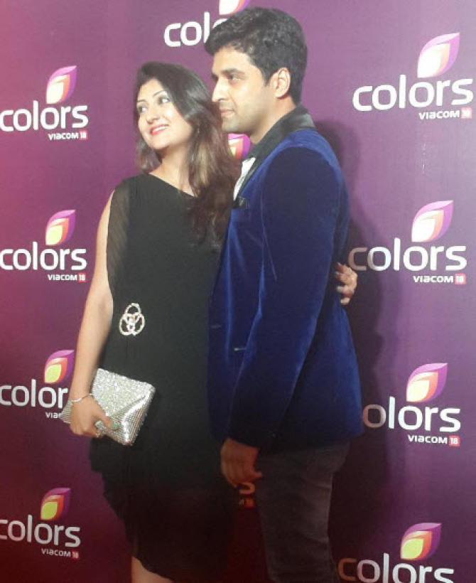 Juhi Parmar and Sachin Shroff