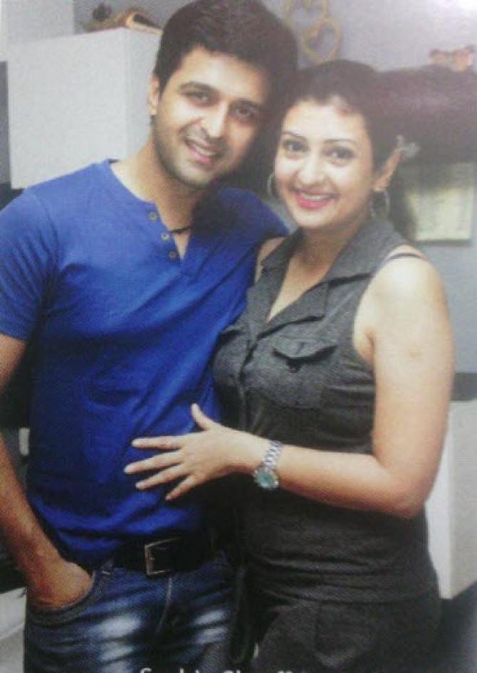 Juhi Parmar and Sachin Shroff