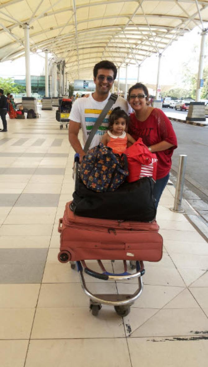 Juhi Parmar and Sachin Shroff