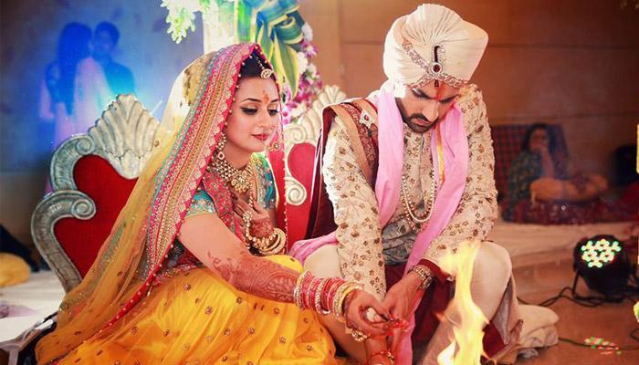 big fat indian weddings of indian television couples