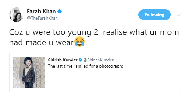 Farah Khan Sirish Kunder