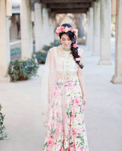 Natasha Arora Floral Accessories