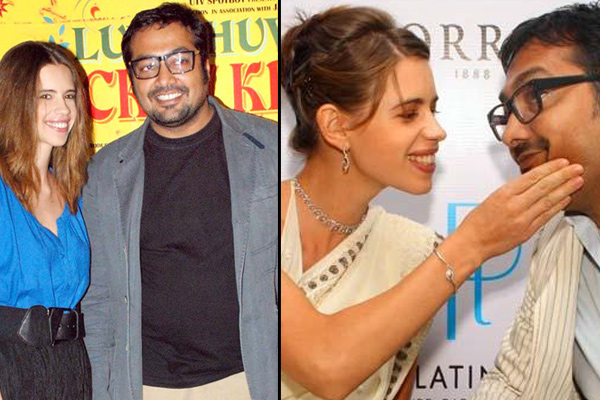 Kalki Koechlin and Anurag Kashyap