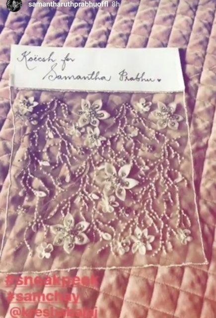 Samantha Prabhu Wedding Lehenga