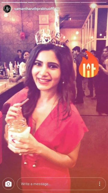 Samantha Ruth Prabhu Naga Chaitanya Pre-Wedding Party