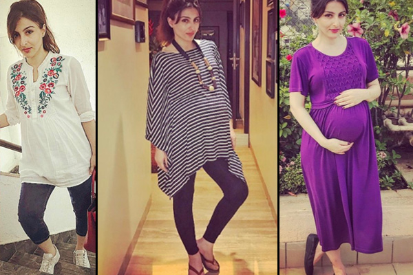 Soha ali khan pregnancy fashion