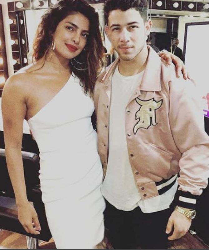 Priyanka Chopra and Nick Jonas