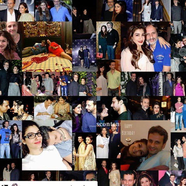 Raveena tandon birthday wish for husband anil Thadani is pure love