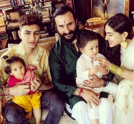 Saif and Taimur
