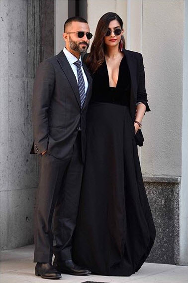 Sonam Kapoor Ahuja and Anand S Ahuja