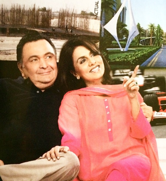 Rishi Kapoor and Neetu Kapoor