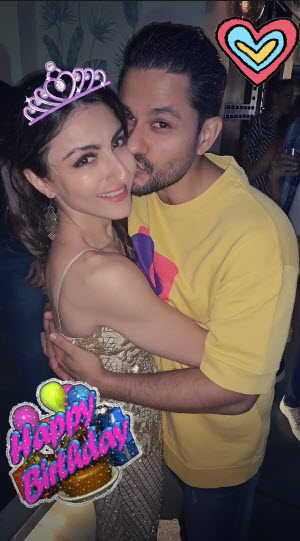 Kunal kemmu birthday wish for wife soha ali khan