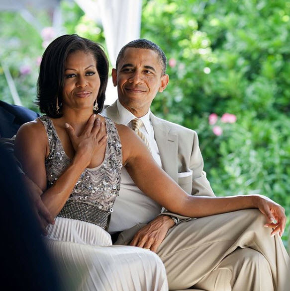Barack Obama and Michelle Obama